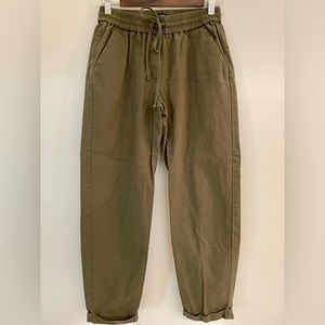 J Crew Factory Linen Blend Pants
